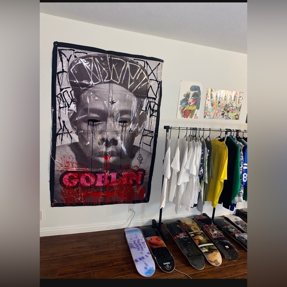 Tyler the creator GOBLIN album promo poster 6 feet by 4 feet. Approximately - Picture 2 of 10